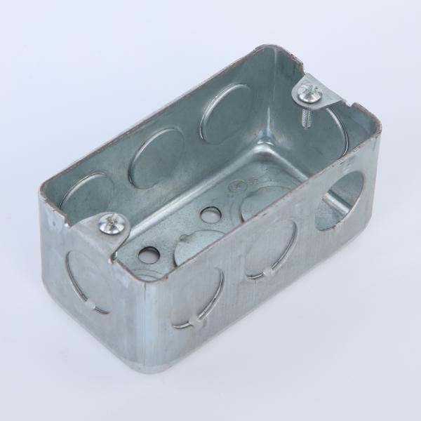 Buy cheap UL Listed Prefabrication Electrical Conduit Box Cover With 1/2" 3/4" Knockouts from wholesalers