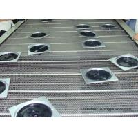 Buy cheap Spiral Stainless Steel Wire Mesh Conveyor Belt For Drying / Cleaning Strong product
