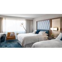 Buy cheap Commercial Hotel Luxury Furniture , Apartment Hotel Bedroom Furniture Drak Color product