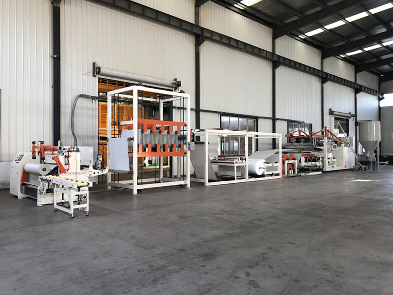 Polymer Waterproof Membrane Production Line Equipment Customized Colors