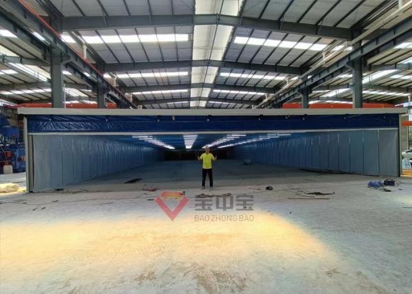 Buy cheap Professional Retractable Heavy Machinery Paint Booth Telescopic Spray Booth from wholesalers
