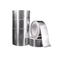 Buy cheap HVAC Fireproof Aluminium Foil Waterproof Tape Fiberglass Thermal Insulation Tape product