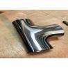 Buy cheap Polished Sanitary Sch10s 304L Stainless Steel Pipe Tee from wholesalers