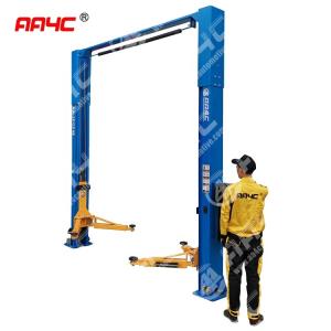 China AA4C 10000lbs 4.5T Overhead gantry car lift 2 post lift auto hoist  segments columns  manual unlock  AA-2PCF45 on sale