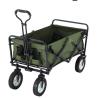 Buy cheap Iron Foldable Wagon Cart Camping Easy to Maneuver Collapsible Garden Cart from wholesalers