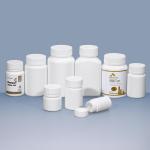 Empty Vitamin Plastic Pill Containers Capsule Medicine Bottles Bulk