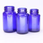 Amber Blue Glass Reagent Bottles 500ml 250ml Apothecary Jar