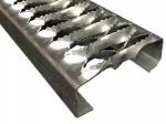 High Strength Non Slip Metal Plate Grip Strut Safety Grating Rust Resistance