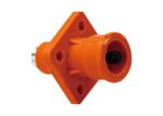 6mm 1 Pin 100A High Current Battery Connectors IP67 Waterproof TUV Approved