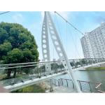 Hot Dip Galvanized Steel Tension Rod And Tension Bars For Suspension Bridge