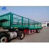 Buy cheap 3x13 Tons 3 Axles Fence Tractor , Semi Trailer Truck With 50 Tons Loading Capacity from wholesalers
