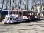 Buy cheap Amusement Park Electric Trackless Train Sightseeing Tourist Road Train from wholesalers