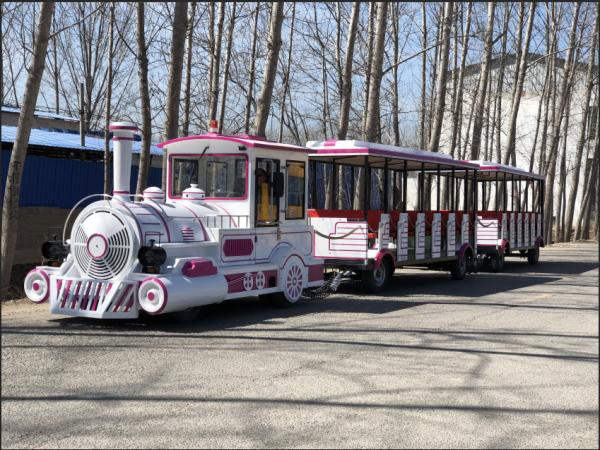 Buy cheap Amusement Park Electric Trackless Train Sightseeing Tourist Road Train from wholesalers
