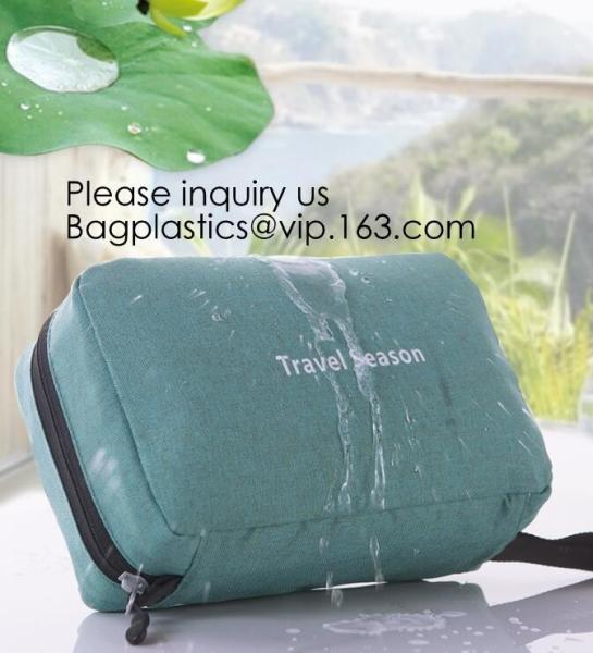 Buy cheap Travel Handy Canvas polyester Men Toiletry Bag Travel Makeup Cosmetic Organizer Toiletry Bag,Pouch Canvas Cosmetic Bag from wholesalers