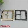 Buy cheap Free sample eco-friendly metal material zinc alloy 50 mm square coat pin belt buckle for women from wholesalers