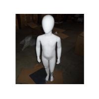 Buy cheap Boy Child Retail Display Mannequins Half - BodyBrushed Metal Base For Garment product