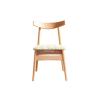 Buy cheap Oak Wood Upholstered Fabric Modern Dining Chair from wholesalers