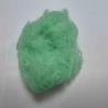 Buy cheap Virgin 2.5D Green Dope Dyed Fiber Recycled PET Polyester Staple Fiber from wholesalers