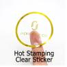 Buy cheap Customized Round Transparent Clear Labels Personalised Business Wholesale from wholesalers