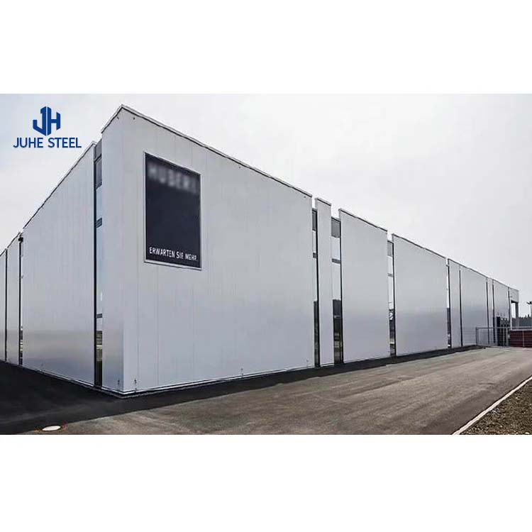 2-10m Height Steel Structure Cow Shed Prefab Warehouse Building With 48mm Pipe