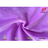 Buy cheap Violet Western Textile Polyester Velvet Fabric Crystal Super Soft Velvet For product