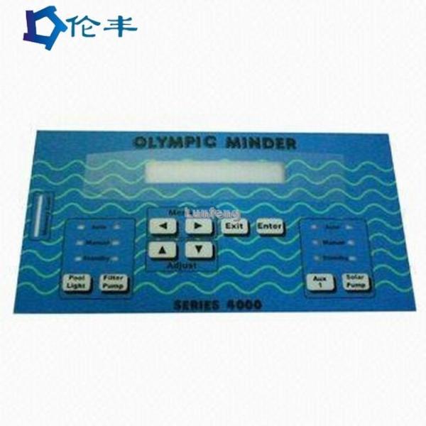 Buy cheap Flat Pc Front Graphic Panel Overlay 3M Adhesive 3M467 3M468 from wholesalers