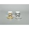 Buy cheap Silver / Golden Cosmetic Cream Jar , Empty Acrylic Round Cream Jar from wholesalers