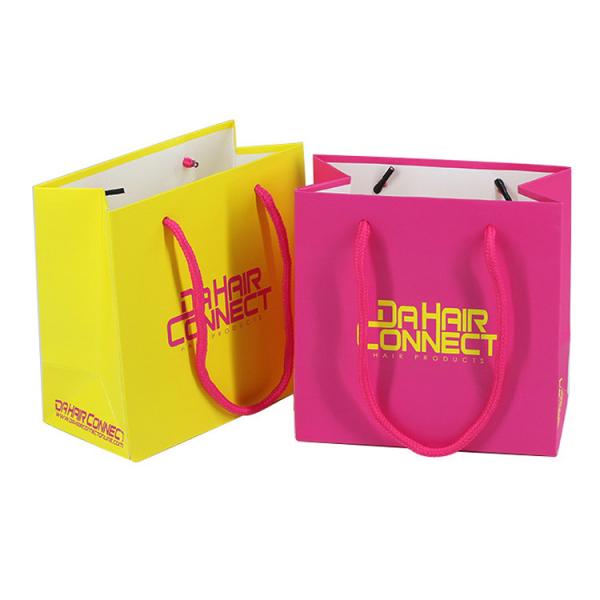 Buy cheap OEM Kraft Shopping Paper Bags For Clothing And Shoes Gift Handbags from wholesalers