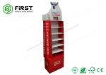 Custom Paper POS Retail Shelf Supermarket Floor Display Rack Cardboard Display