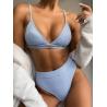 Buy cheap Polyester Fabric Hot Women Bikinis Big Cup Sexy Bikinis At The Beach High Waist Slim from wholesalers