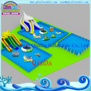 Wholesale Moving Park with Slide, Inflatable Water Moving Park, Frame Park, Moble Park from china suppliers