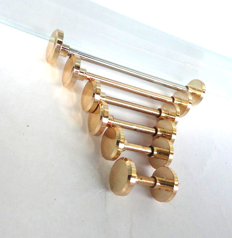 ISO Button Screw Studs And Rivets Durable With Screw Back Non Tarnisging