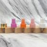 Buy cheap Plastic Pressure 24/410 Fine Mist Sprayer Pump Ribbed Skirt SS316 Spring Customized Color from wholesalers