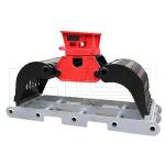 Demolition Grapple For Excavator, Excavator Skeleton Bucket, Large Loads