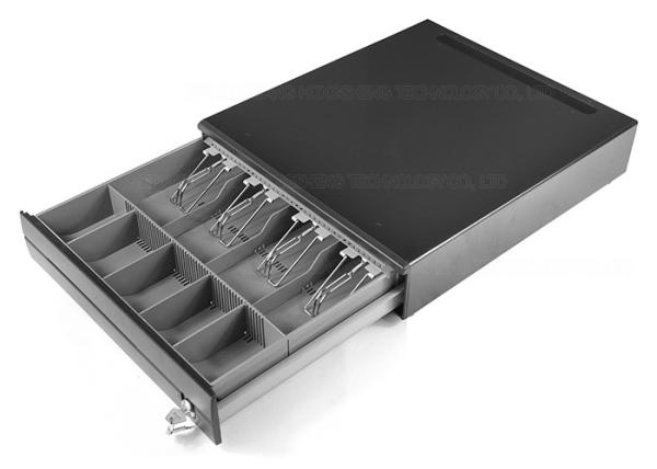 Buy cheap Steel Construction Metal Cash Drawer / POS Security Cash Drawers With USB Port 400A from wholesalers
