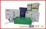 Offset printed Tea / Moon Cake Gift Packaging Box , Customized 157g Printing