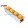 Buy cheap 44*33 Yellow Sliding Roller Track Union Stainless Steel For Pipe Racking System from wholesalers