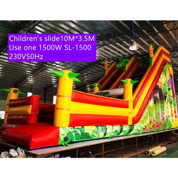 Stable Electric Air Blower Large Inflatable Toys Portable Air Blower Inflatable Castle Fan 1875W