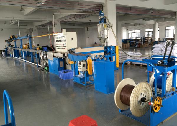 Buy cheap High Speed Pvc Cable 80+35 Extruder Line Wire Extruder Machine from wholesalers