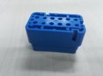 Buy cheap Mass Production Blue Colour injection Mold parts From 2 Cavities Mold from wholesalers
