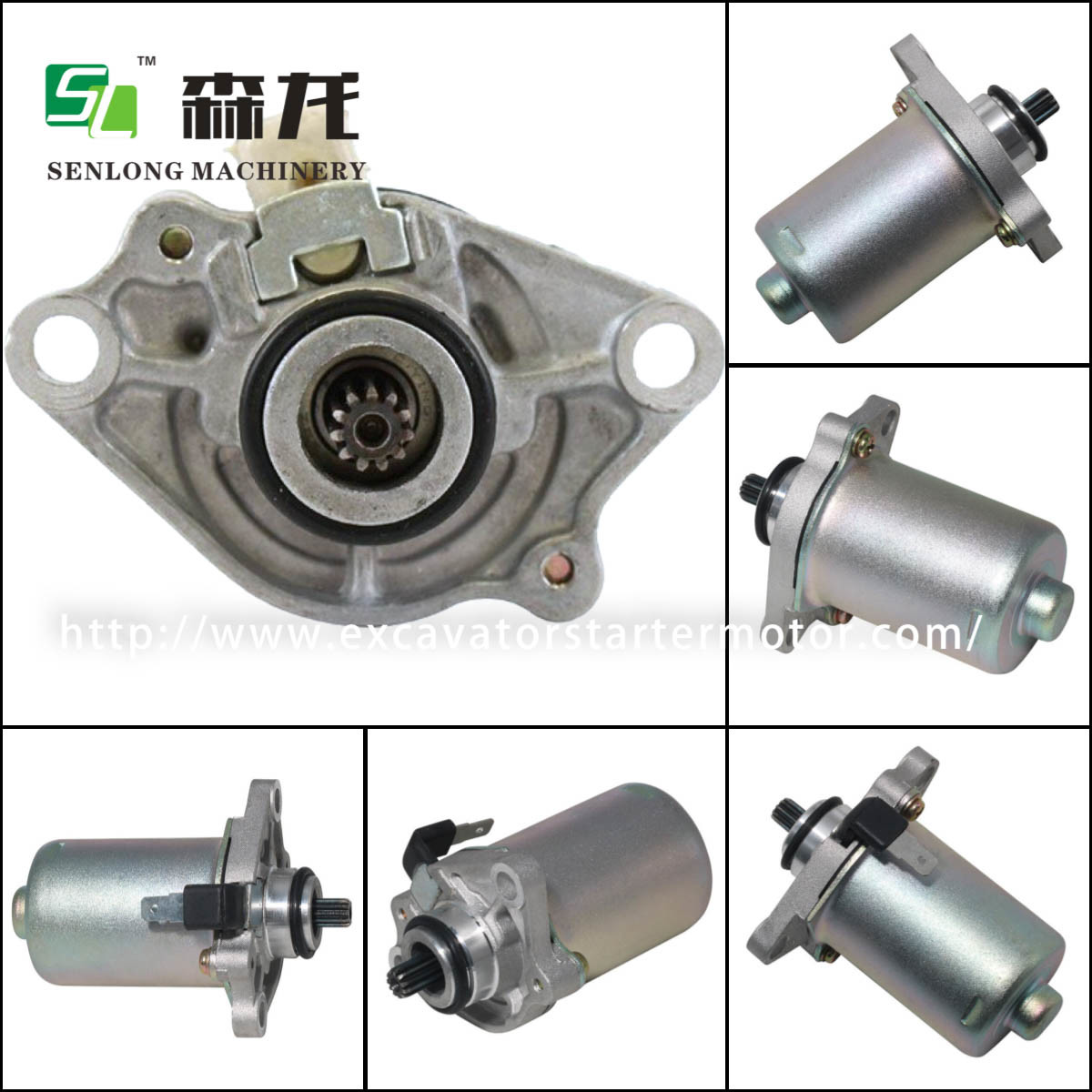 Starter Polaris TYPHOON 50/PIAGGIO 50/DERBI 50/TACT50 Motorcycle 12V 286172 31210-GR1-004 31210-GR1-014 31200-GR1-0040