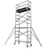 Buy cheap Silver Color Aluminum Mobile Scaffolding Tower For Construction / Decoration from wholesalers