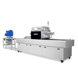 Buy cheap Restaurant Food MAP Tray Sealing Machine Nitrogen Filling Packing Machine from wholesalers
