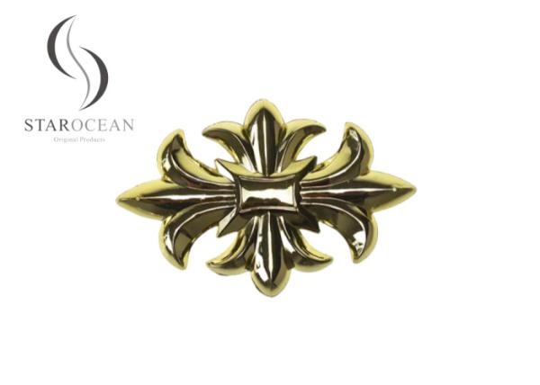 Buy cheap Golden ABS Coffin Accessories Durable Flat Coffin Lid Decoration Factory Price PF03 from wholesalers