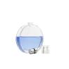 Buy cheap Frost Surface 50ml Round Perfume Bottle Tranparent Color Sliver / Goldeng Sprayer from wholesalers