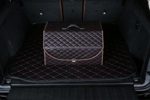 Buy cheap Waterproof Strong Patent Pu Leather Car Trunk Organizer large trunk organizer from wholesalers