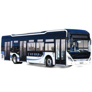 Longer Range Strong Power Electric Bus TEG6125BEV Maximum 105 Passengers