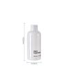 Buy cheap 100ml Body Lotion Bottle Custom Boston Round Bottle for Cosmetic Packaging from wholesalers