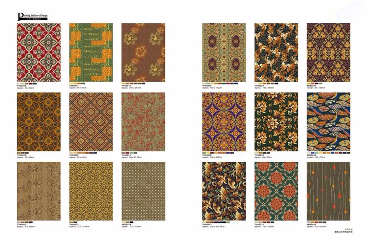 Indian Style PVC Carpet Flooring / Plastic Floor Covering Carpet Cut Pile