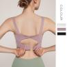 Buy cheap ODM Womens Sports Bra For Active Wear Nylon Yoga Crop Top Gym Workout Underwear from wholesalers